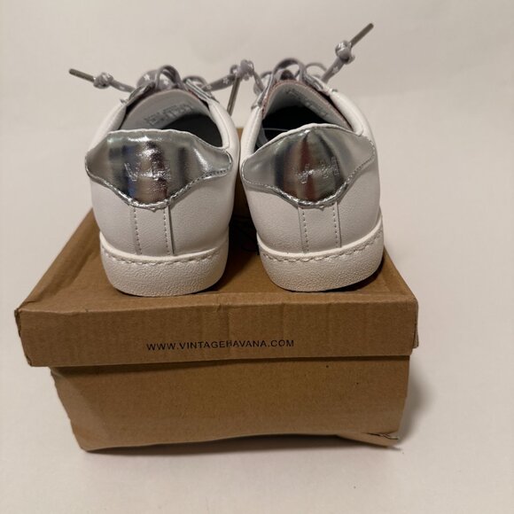 NWB Vintage Havana Bianca White Blush Multi Women’s Sneakers Size 7.5 Boho - Picture 10 of 14